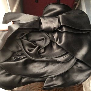 Marchesa black clutch